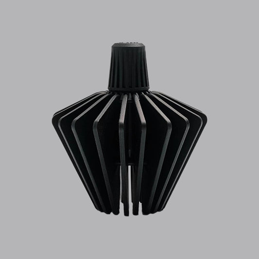 MINOS Angle-adjustable paper tamper for filter cones