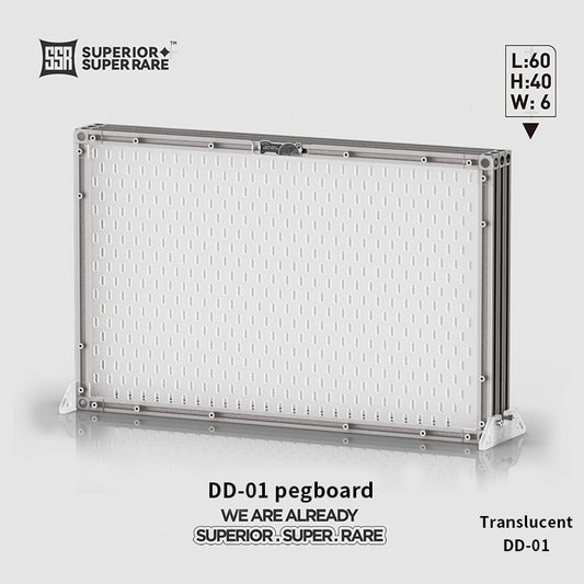 SSR Magnetic Perforated Board for Coffee Gear Storage – Mountable Vertically or on Walls
