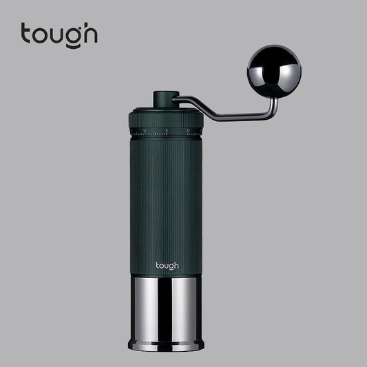 Jingren M1 Grinder - External-Adjustment Hand Coffee Grinder, Stainless Steel Burr Grinder for Pour Over Coffee Beans