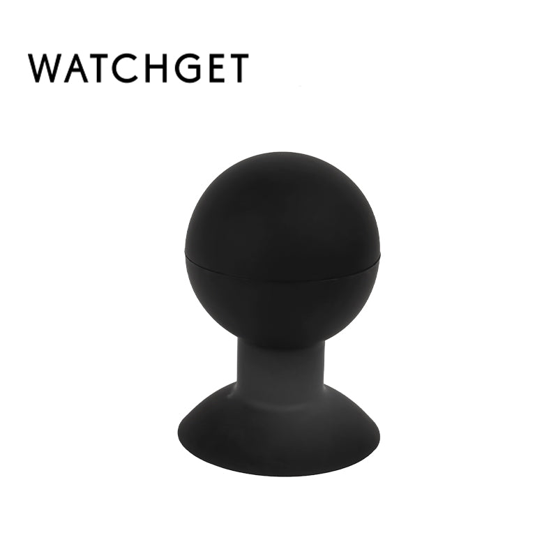 watchget Coffee Puck Ejector Tool, 51mm Silent Coffee Grounds Remover Free-knock Puck Blower Quietly Fit 51-54mm Bottomless Protafilter Barista Accessories