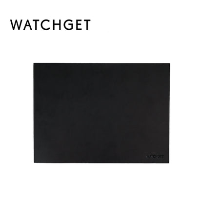 watchget Leather Espresso Tamper Mat, 7.08inch×9.6inch Coffee Tamp Station Cowhide Coffee Tamping Mat, Coffee Bar Mat for Countertops Espresso Accessories