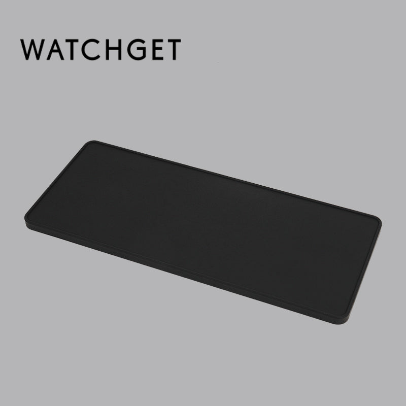 watchget Anti-Slip Silicone Espresso Tamping Mat - Thick 5" x 12" Coffee Tamper Pad - Perfect for Baristas, Home Brewing, and Portafilters - Sturdy, Heat Resistant, Easy to Clean