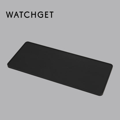 watchget Anti-Slip Silicone Espresso Tamping Mat - Thick 5" x 12" Coffee Tamper Pad - Perfect for Baristas, Home Brewing, and Portafilters - Sturdy, Heat Resistant, Easy to Clean