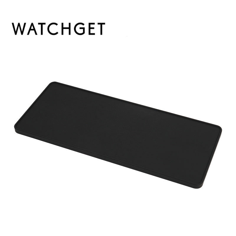 watchget Anti-Slip Silicone Espresso Tamping Mat - Thick 5" x 12" Coffee Tamper Pad - Perfect for Baristas, Home Brewing, and Portafilters - Sturdy, Heat Resistant, Easy to Clean