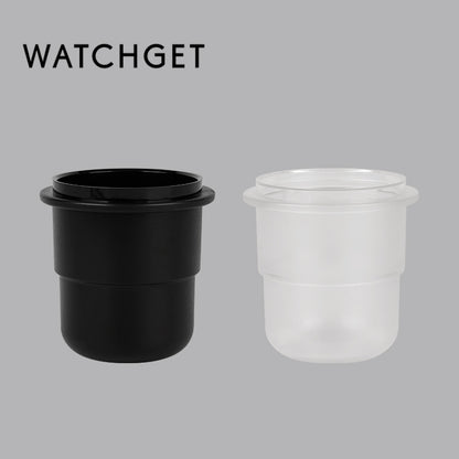 watchget 58mm Dosing Cup Espresso Coffee Dosing Cup Compatible with 58mm Portafilters Plastic Espresso Dosing Cup Coffee Machine Accessories