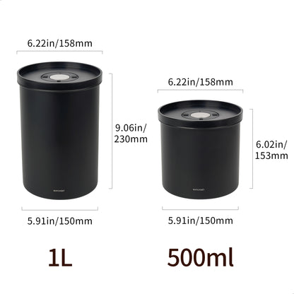 WATCHGET Airtight Coffee Canister