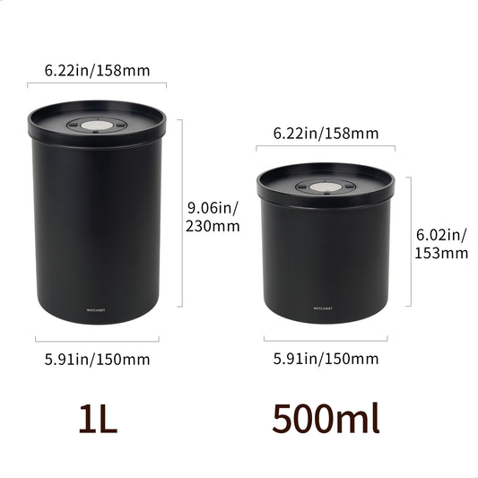 WATCHGET Airtight Coffee Canister