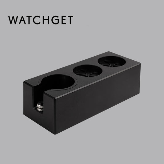 watchget 3-in-1 Espresso Tamping Station, Sturdy and Lightweight ABS Plastic Coffee Tool Organizer for 51-58mm Portafilter, Tamper & Distributor with Anti-Slip Base