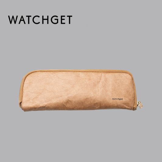 watchget Coffee Cupping Spoon Holder Bag - Professional Coffee Cupping Spoon Storage Bag - Ultra Lightweight DuPont Paper - Yellow - Unisex - Classic Style