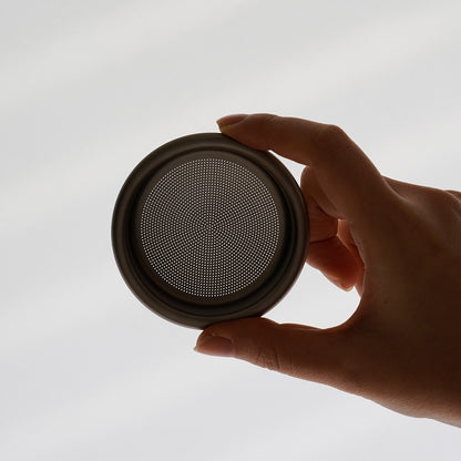 watchget 58mm Espresso Filter Basket, 18-20g Titanium Fliter Basket High-Speed and Precision Extraction Portafilter Basket Filter Fits Most 58mm Protafilter