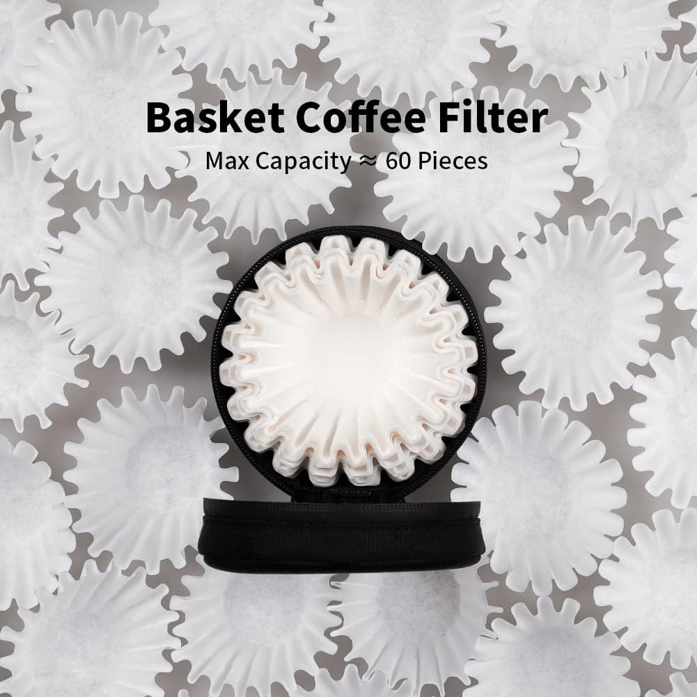 watchget Reusable Coffee Paper Filter Storage Bag