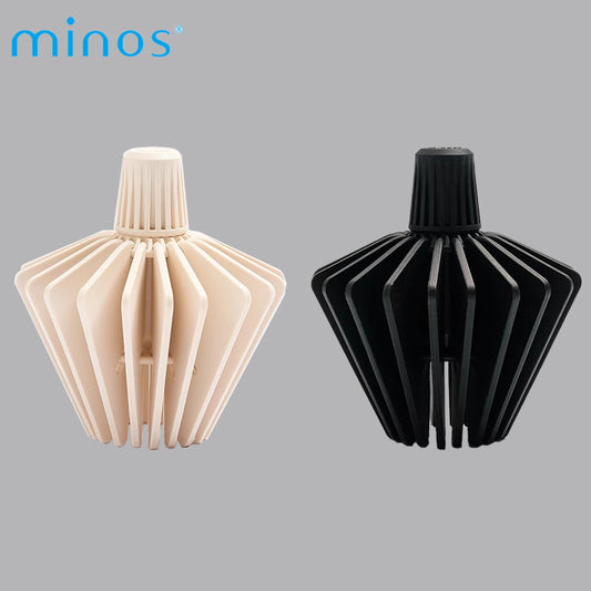 MINOS Angle-adjustable paper tamper for filter cones