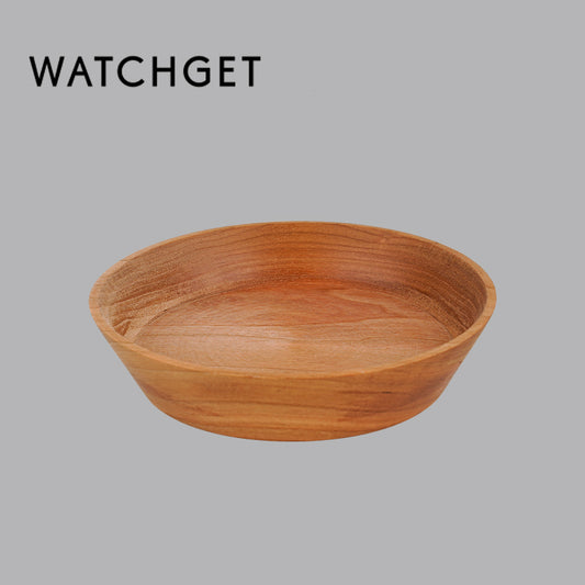 watchget Coffee Drip Tray, Wood Coffee Beans Dosing& Weighing Tray, Pour Over Coffee Dripper Tray for Camping, Outdoors, Cafe, Home Barista