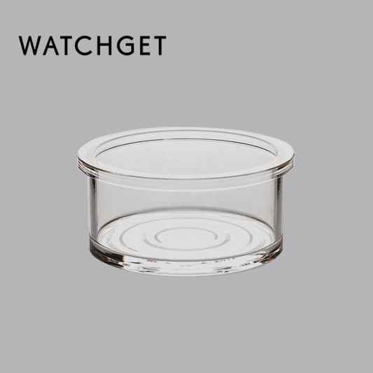 58mm Espresso Tamping Clear Bowl Gravity Distributor Stand Espresso Tamper Holder Stand Seal for Observating Coffee Tamping and Distributing Barista Tool