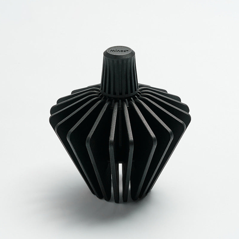 MINOS Angle-adjustable paper tamper for filter cones