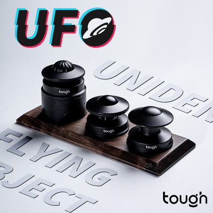 Tough UFO Series Coffee Trilogy UFO Constant Force Tamper, Distributor, and Self-Weight Needle Distributor