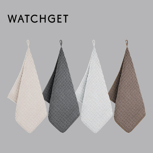 watchget Barista Microfiber Cloths (12"x12") Professional Cleaning Towels for Espresso Machines, Steam Wands & Countertops Essential Coffee Bar Accessories