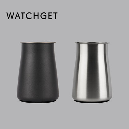 watchget Coffee Sifter Coffee Grind Sieve 500μm Fine Mesh Coffee Powder Sieve Stainless Steel Ground Coffee Receiver Coffee Making Accessory