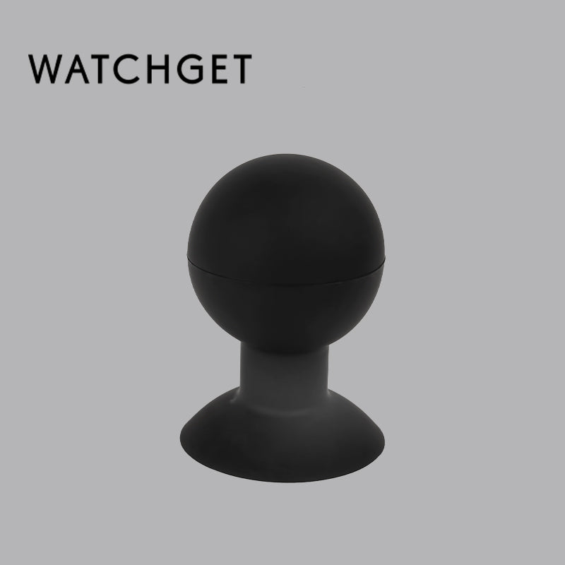 watchget Coffee Puck Ejector Tool, 51mm Silent Coffee Grounds Remover Free-knock Puck Blower Quietly Fit 51-54mm Bottomless Protafilter Barista Accessories