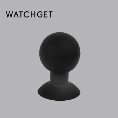 watchget Coffee Puck Ejector Tool, 51mm Silent Coffee Grounds Remover Free-knock Puck Blower Quietly Fit 51-54mm Bottomless Protafilter Barista Accessories