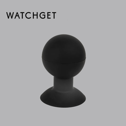 watchget Coffee Puck Ejector Tool, 51mm Silent Coffee Grounds Remover Free-knock Puck Blower Quietly Fit 51-54mm Bottomless Protafilter Barista Accessories