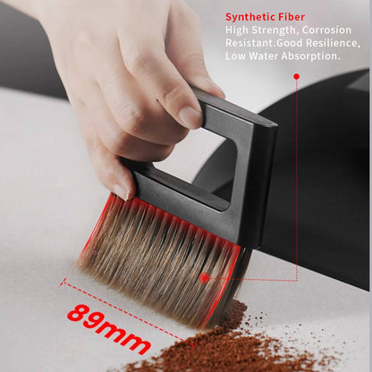 MHW-3BOMBER Barista Brush Cleaning Tool Set - Coffee Ground Cleaning Brushes with Magnetic Storage