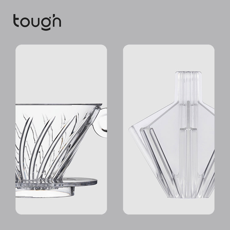 Pour Over Coffee Filter Holder 2.0 Version - V60 Hurricane Filter Press