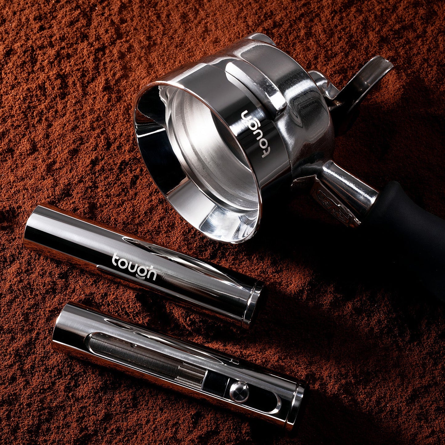 TOUGH Retractable Coffee Distribution Needle, Stainless Steel Espresso WDT Tool, Breaks up Coffee Clumps and Ensures Even Powder Distribution