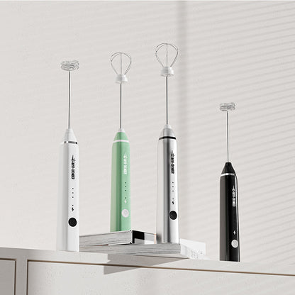 MHW-3BOMBER Electric Milk Frother Handheld Frother