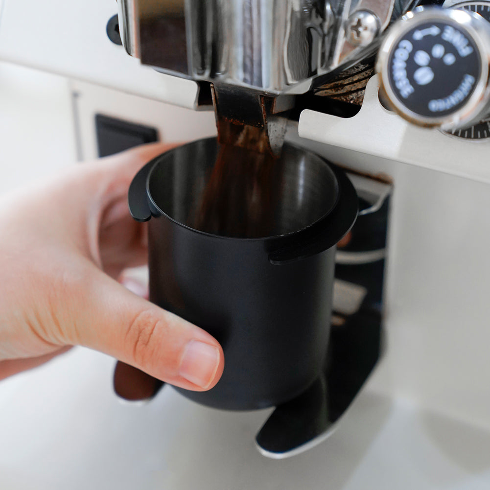 watchget 58mm Coffee Dosing Cup - Espresso Dosing Cup Compatible with 58mm Portafilter Stainless Steel - Espresso Machine Accessory