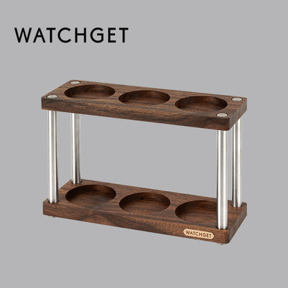 watchget Espresso Coffee Tamper Station Double-Deck Espresso Tamper Storage Stand Rack Fit For 51-58mm Tamper, Distributor