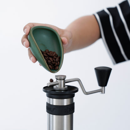 watchget Ceramic Coffee Dosing Cup & Tea Storage Tray, Single Dose Measuring Container for Coffee Beans & Loose Leaf Tea Dosing Vessel