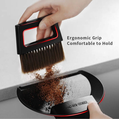 MHW-3BOMBER Barista Brush Cleaning Tool Set - Coffee Ground Cleaning Brushes with Magnetic Storage