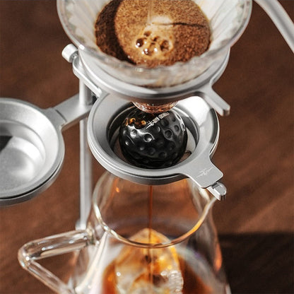 MHW-3BOMBER Ice Sphere Mold for Pour-Over & Espresso: Instant Chilling, Aroma Locking