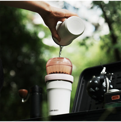 MHW-3BOMBER Egg-shaped filter cup Outdoor pour-over coffee filter cup