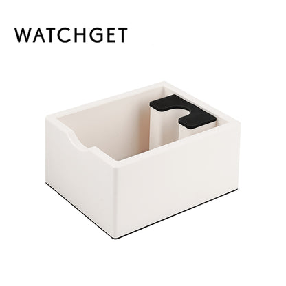 watchget Espresso Knock Box, Coffee Ground Knock Box, Dual Function Storage and Tamping Tool with Non-Slip Base, Made of Durable ABS Plastic, Perfect for Baristas and Coffee Enthusiasts