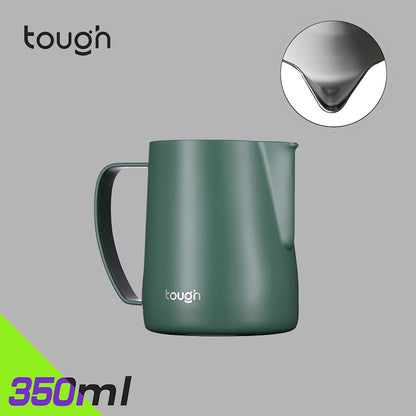 TOUGH Mithril Milk Frothing Tool with Textured Body, Sharp/ Round Tip Nozzle