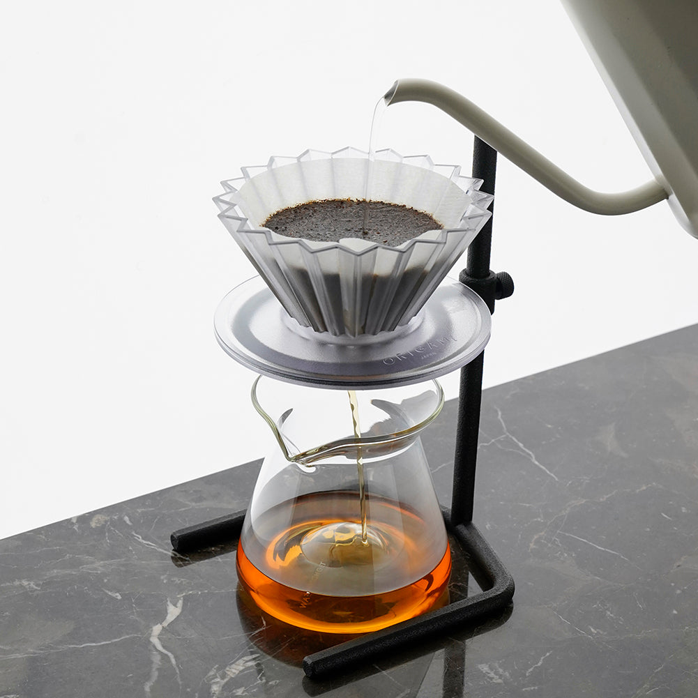watchget 300ml Coffee Server Glass Coffee Carafe Pour Over Coffee Server Heat Resistant Coffee Pot Maker, Clear