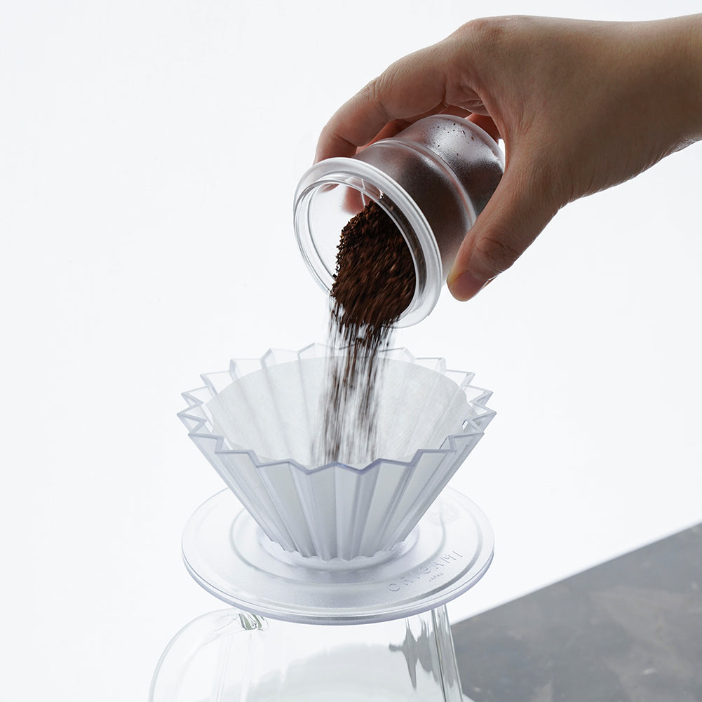 watchget 58mm Dosing Cup Espresso Coffee Dosing Cup Compatible with 58mm Portafilters Plastic Espresso Dosing Cup Coffee Machine Accessories