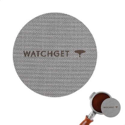 watchget 53 Espresso Puck Screen - Lower Shower Screen - 1.7mm Thickness Metal Reusable Coffee Filter for 54mm Protafilter Basket 316 Stainless Steel 150μm