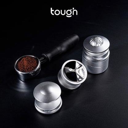 Tough UFO Series Coffee Trilogy UFO Constant Force Tamper, Distributor, and Self-Weight Needle Distributor