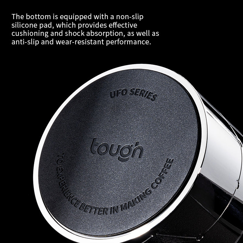 Tough UFO Series Coffee Trilogy UFO Constant Force Tamper, Distributor, and Self-Weight Needle Distributor