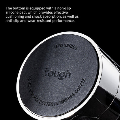 Tough UFO Series Coffee Trilogy UFO Constant Force Tamper, Distributor, and Self-Weight Needle Distributor