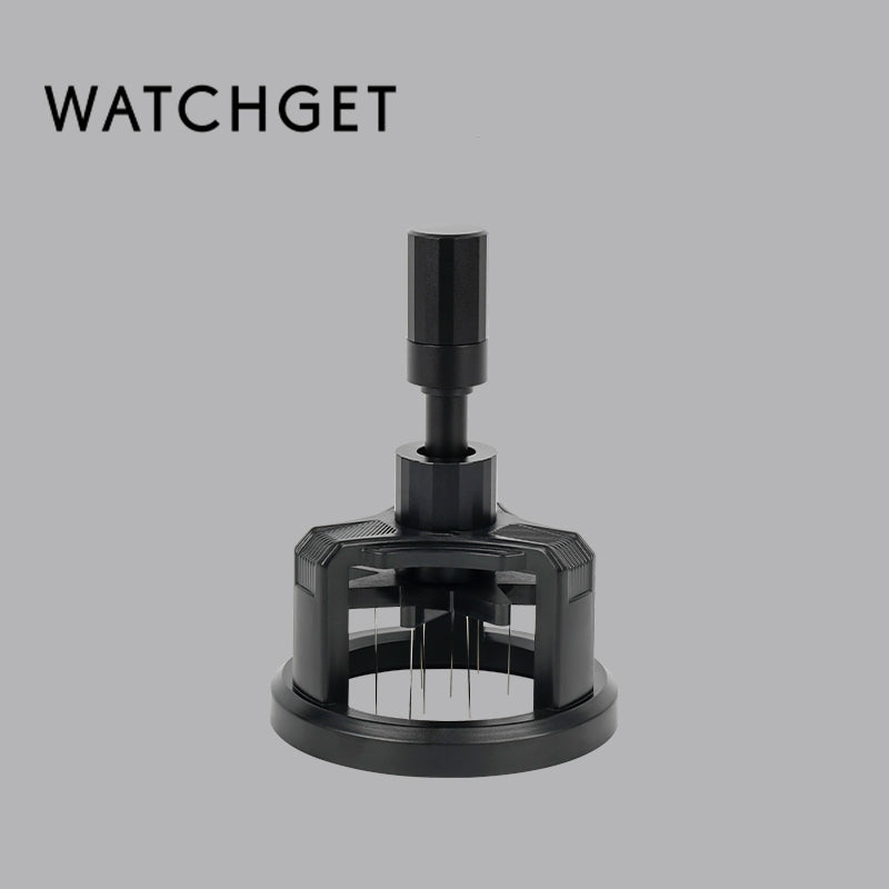 watchget 58MM WDT Tool, Espresso Stirrer Distribution Tool, Stainless Steel & Aluminum Alloy Adjustable Needle Height with Magnetic Base for Barista
