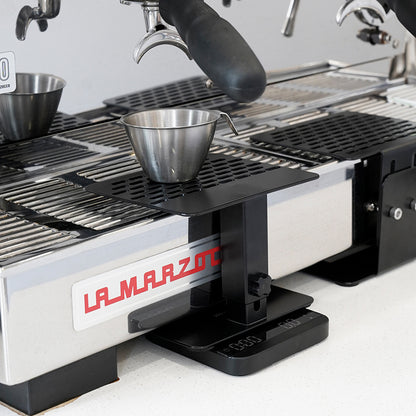 watchget Coffee Weighing Rack Electronic Scale Rack Height Adjustable Stainless Steel Coffee Scale Rack Stem Espresso Machine Scale Rod Protection Rack