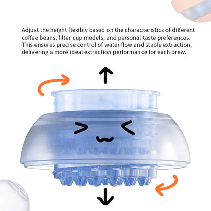 MHW-3BOMBER Egg-shaped filter cup Outdoor pour-over coffee filter cup