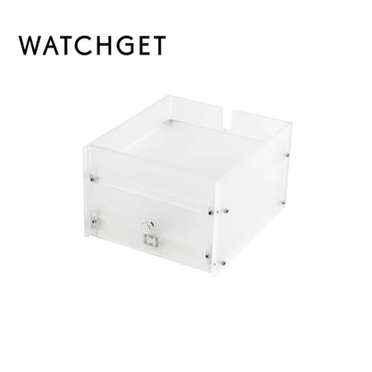 WATCHGET Acrylic Frosted Single Drawer Base Compatible
