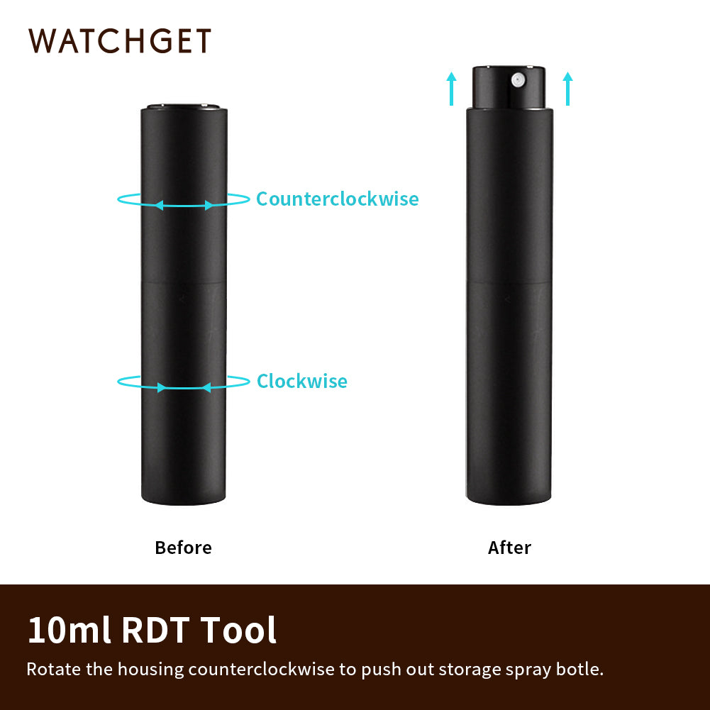 10ml Coffee Bean Spray Bottle Espresso Spray Bottle Portable Empty Small Refillable Sprayer For Reducing Coffee Power Static