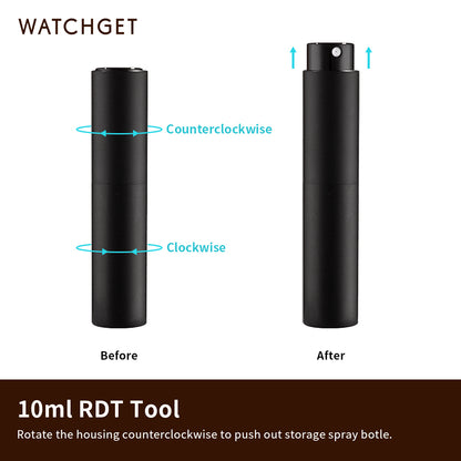 10ml Coffee Bean Spray Bottle Espresso Spray Bottle Portable Empty Small Refillable Sprayer For Reducing Coffee Power Static