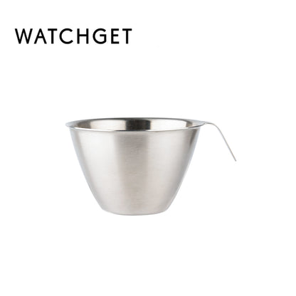 Espresso Shot Cup, watchget Espresso Measuring Cup with Handle and Insdie Mark Stainless Steel Measuring Shot Cup for Barista Cafe Home Professional Espresso Coffee Accessories
